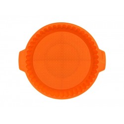Forma na pečenie ORION okrúhla 27cm silikón oranžová Forma na pečenie ORION okrúhla 27cm silikón oranžová