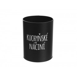 Stojan na kuchynské pomôcky ORION Black Stojan na kuchynské pomôcky ORION Black