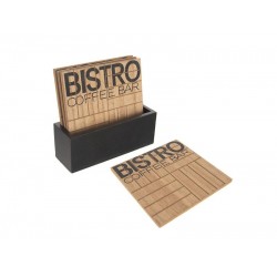 Podložky ORION Bistro 4ks 10x10cm Podložky ORION Bistro 4ks 10x10cm